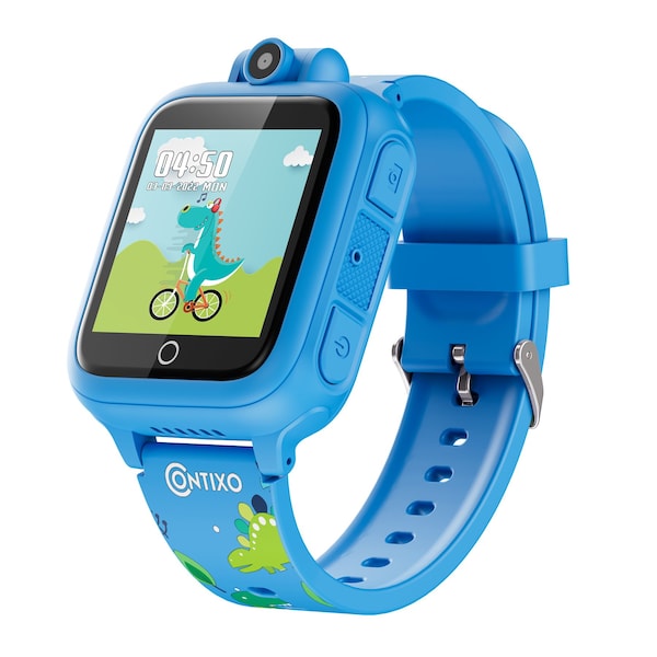 Contixo KW1 Smart Watch for Kids with Educational Games, HD Touch Screen, Camera & MP3 Music Player, Blue KW1-Blue - main